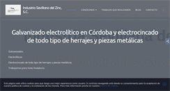 Desktop Screenshot of galvanizadossevilla.com